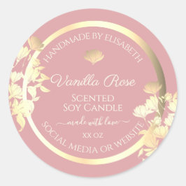 Flores de etiquetas de empacotamento de produtos r