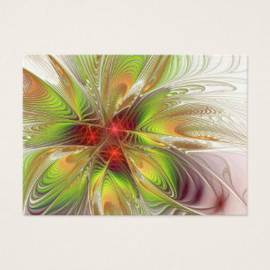 Flores de fantasia fractal suaves e tenra