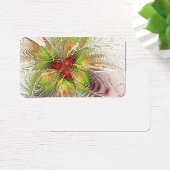 Flores de fantasia fractal suaves e tenra (Mesa)