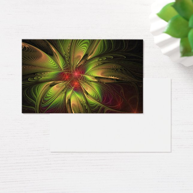 Flores de fantasia fractal suaves e tenra (Mesa)