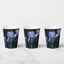 Flores de Íris ao Crepúsculo