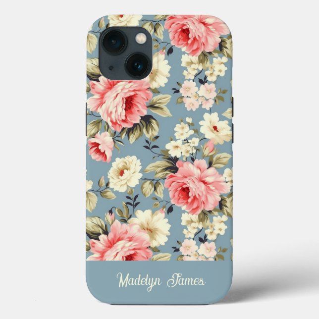 Flores de Jardim de Campo Personalizadas (Verso)