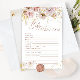 Flores de jardim viciam predições para bebês