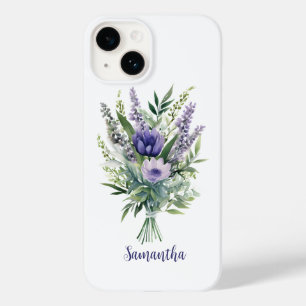 Flores de Lavanda Roxo Personalizadas Eucalipto