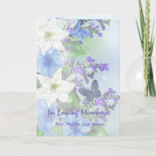 Flores de Lily Roxo Personalizadas do Programa Fun (Frente)