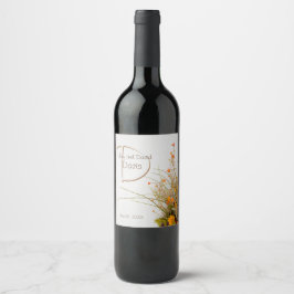 Flores De Madeira Branca: Rótulos De Vinho