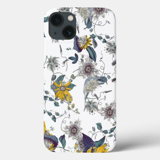 Flores de Maracujá Elegantes e Modernas (Verso)