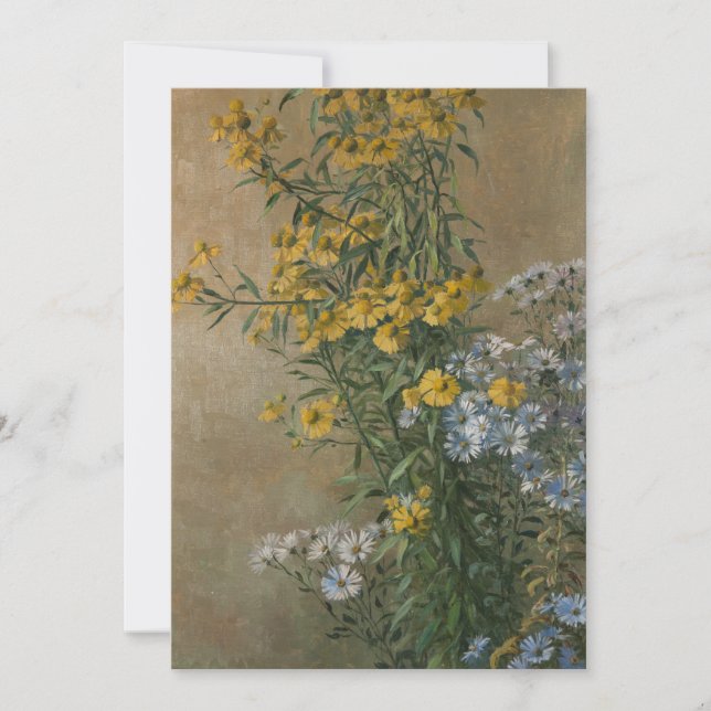 Flores de outono | Gunnar Gunnarsson Wennerberg (Frente)