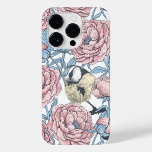 Flores de pedras e aves