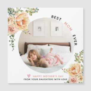 Flores de pêssego Melhor Mãe Foto de Dia de as mãe