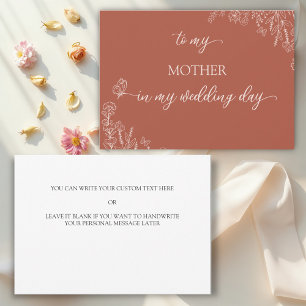 Flores de Prados para o meu Cartões de agradecimen