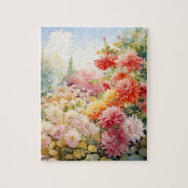 Flores De Queda Chrysanthemum Quebra-cabeça 110 Pc