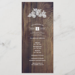 Flores de Renda | Programa de Casamento em Madeira