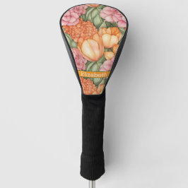 Flores de Tulipa Laranja e Rosa Personalizadas