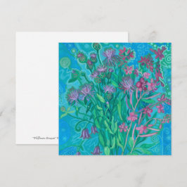 Flores-de-Verão Buquê Flor Pintura Floral