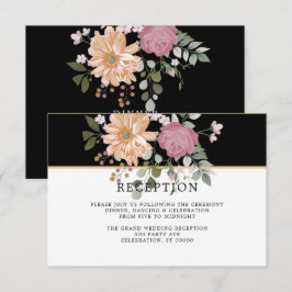 Flores de Verão | Placa de Recepção de casamento