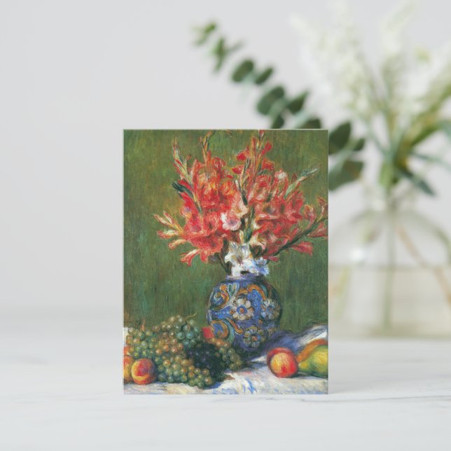 Flores de vida e Fruta de Pierre Renoir (Em pé/Frente)