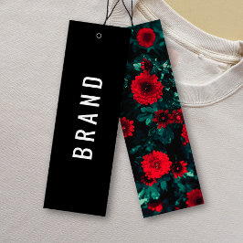 Flores Desenvolvendo Cartões de Marcação de Travam