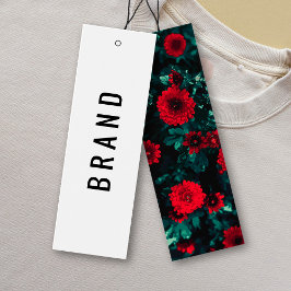 Flores Desenvolvendo Cartões de Marcação de Travam