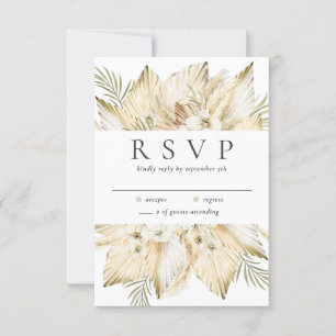 Flores Desérticas Secas do Pampas Boho Simple RSVP