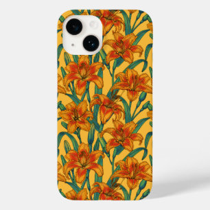 Flores do dia, azuis e amarelas,