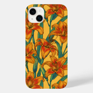 Flores do dia, azuis e amarelas,