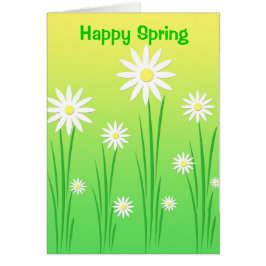 Flores do primavera - cartão