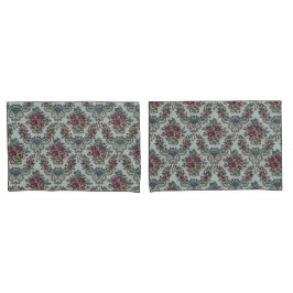 Flores e Folhas Coloridas de Tendência com Padrão