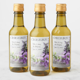 Flores em tons de lavanda em músicas antigas