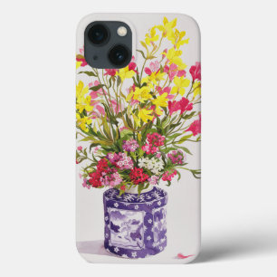 Flores em um frasco chinês