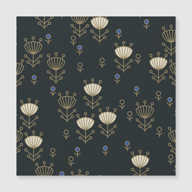 Flores Étnicas: Design Ornamental Vintage (Frente)