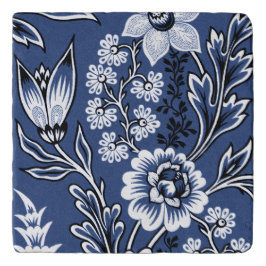 Flores Fantásticas (Azul) Arte Refinado