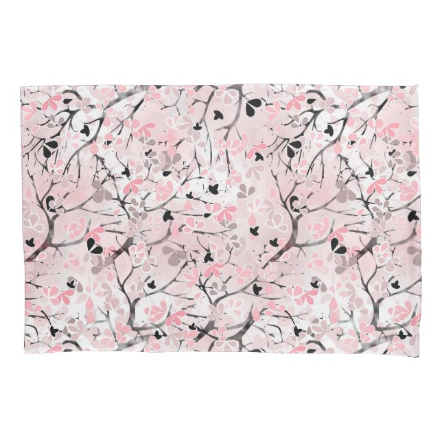 Flores florais pastas sem costura folhas de pincel (Frente)