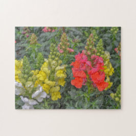 Flores Florais Quebra-cabeça Snapdragon Quebra-cab
