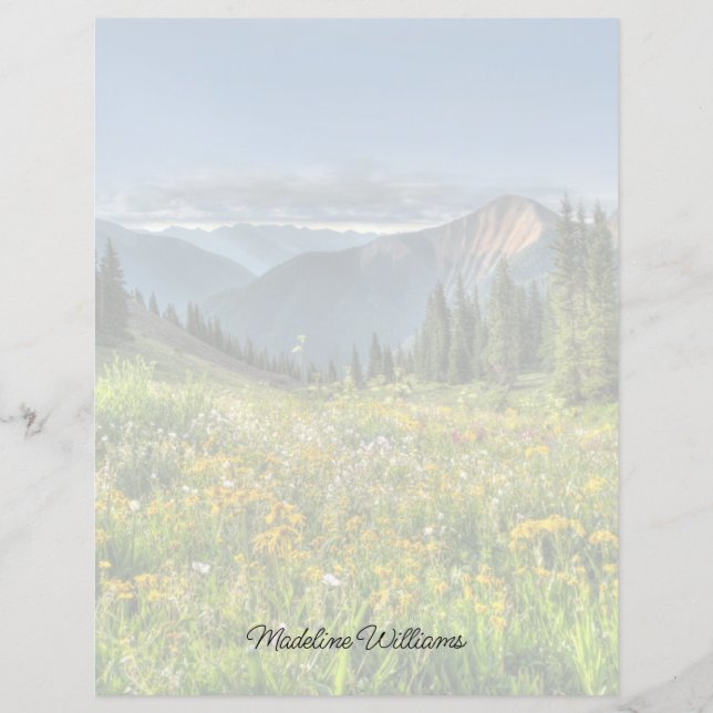 Flores | Flores selvagens Silverton Colorado (Frente)