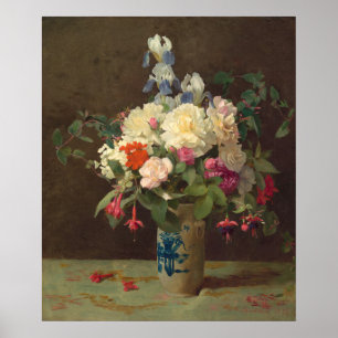 Flores - George Cochran Lambdin Fine Art Poster