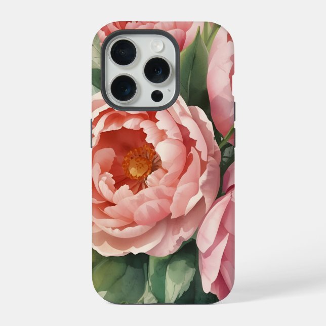 Flores Grandes Rosa Antigo (Verso)