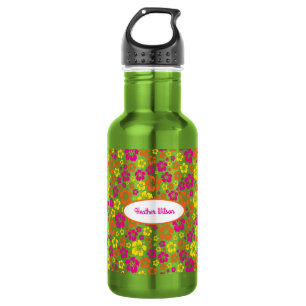 Flores havaianas, Garrafa de Água para Crianças 