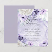 Flores Lilac De Aquarela Elegante De barato