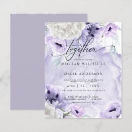 Flores Lilac De Aquarela Elegante De barato