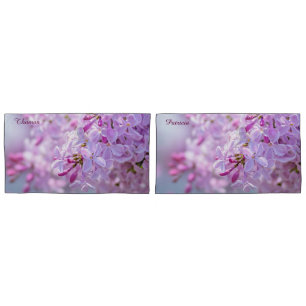 Flores lilás rosa