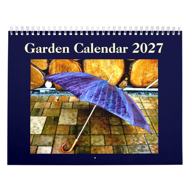 Flores Multicoloridas Calendário de Jardim da Natu (Capa)