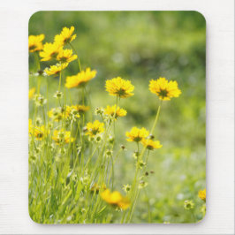 Flores no mouse pad