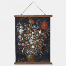 Flores num navio de madeira Jan Brueghel, o Velho