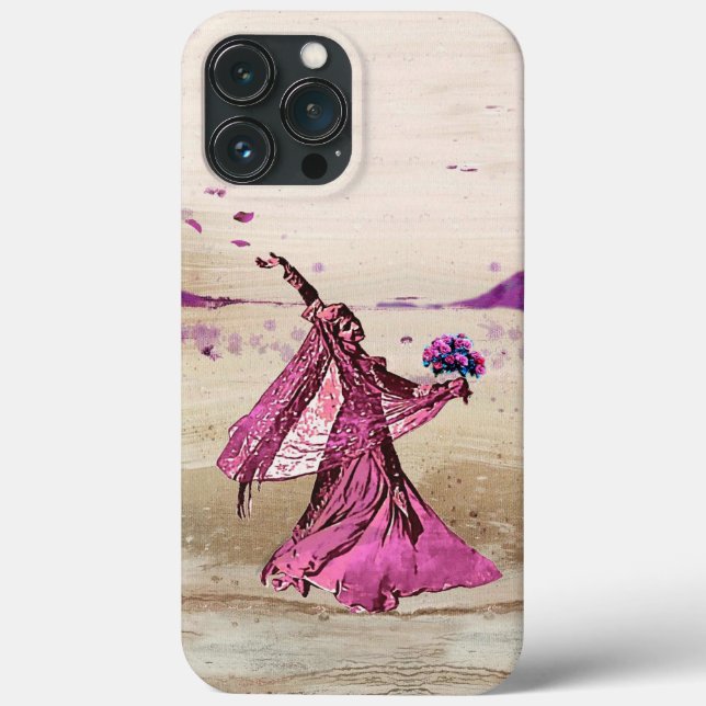Flores Persas  زهور فارس  capa de iPhone (Verso)