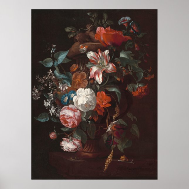 Flores - Philip van Kouwenbergh Fine Art Poster (Frente)