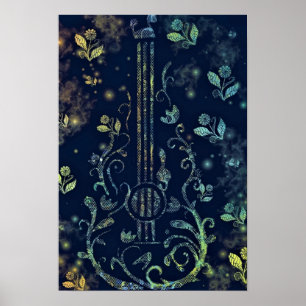 Flores, Poster de Violão