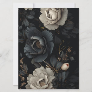 Flores Pretas e Brancas