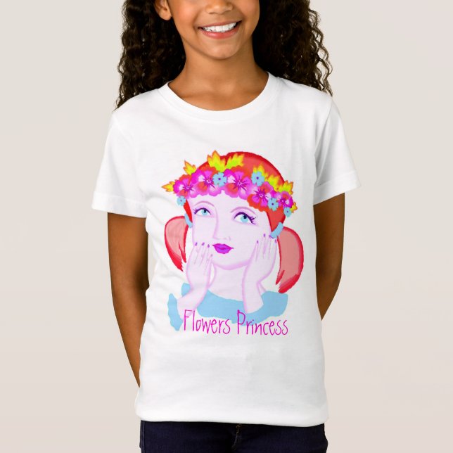 Flores Princesa T-Shirt (Frente)