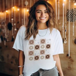 Flores Retro Verificadas T-Shirt